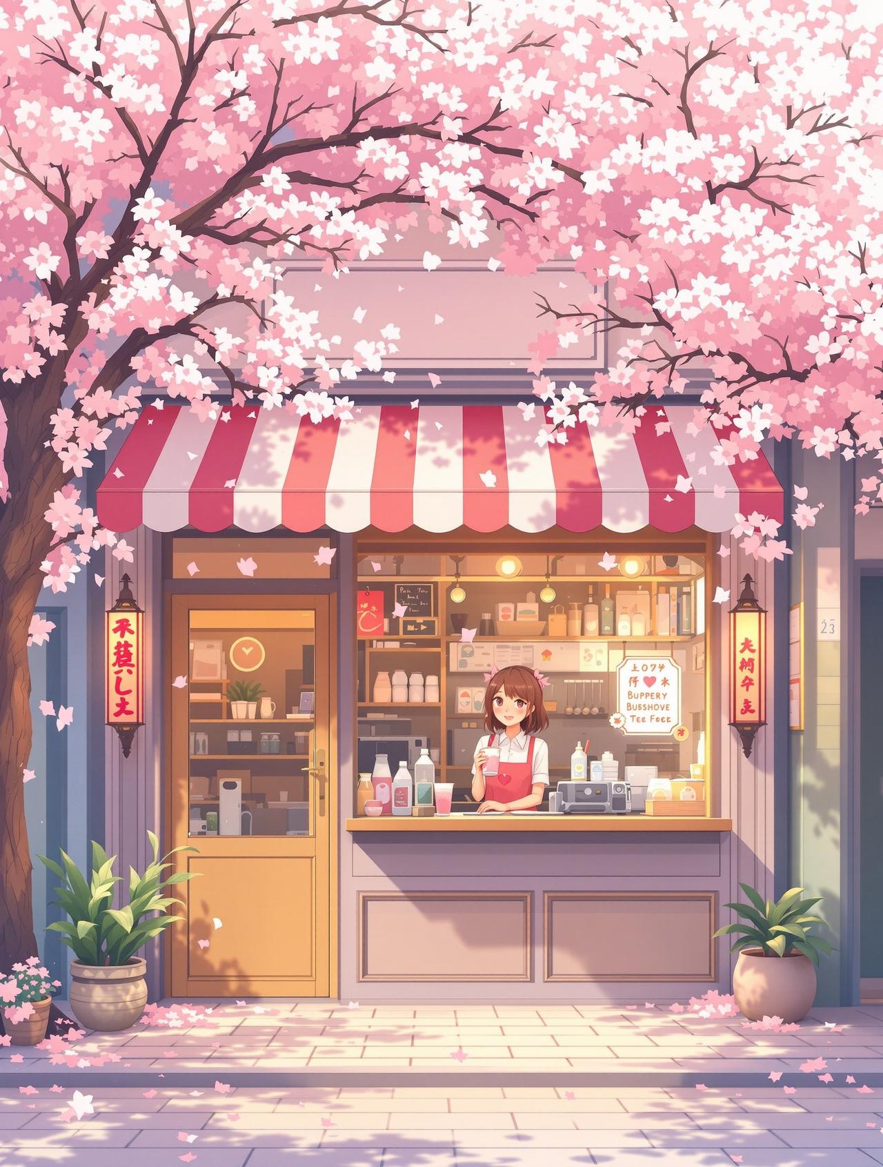 樱花奶茶店 - 拷贝漫画(官方入口)免费在线漫画